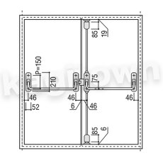 画像2: UNION【ユニオン】PH777-20W[ドアハンドル] 押し棒（内外）取付 交換 DIY (2)