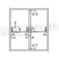 画像2: UNION【ユニオン】PH777-10W[ドアハンドル] 押し棒（内外）取付 交換 DIY (2)