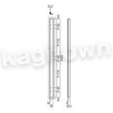 画像2: UNION【ユニオン】T1118-26-131-L2000[ドアハンドル] 押し棒（内外）取付 交換 DIY (2)