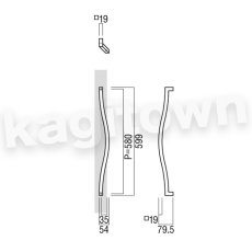 画像2: UNION【ユニオン】T1133-01-001[ドアハンドル] 押し棒（内外）取付 交換 DIY (2)