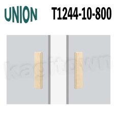 画像1: UNION【ユニオン】T1244-10-800[ドアハンドル] プレート（内外）取付 交換 DIY (1)