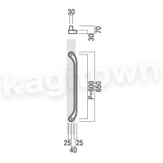 画像2: UNION【ユニオン】T2234-71-068[ドアハンドル] 押し棒（内外）取付 交換 DIY (2)