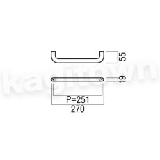 画像2: UNION【ユニオン】T5027-26-101[ドアハンドル] 押し棒（内外）取付 交換 DIY (2)