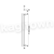 画像2: UNION【ユニオン】T51-01-040-P2025-FIX[ドアハンドル] 押し棒（内外）取付 交換 DIY (2)