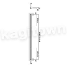 画像2: UNION【ユニオン】T51-01-040-E-FIX[ドアハンドル] 押し棒（内外）取付 交換 DIY (2)