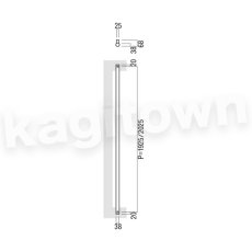 画像2: UNION【ユニオン】T51-15-001-P2025[ドアハンドル] 押し棒（内外）取付 交換 DIY (2)