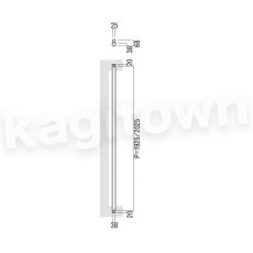 画像2: UNION【ユニオン】T51-35-050-P1925[ドアハンドル] 押し棒（内外）取付 交換 DIY (2)