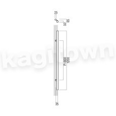 画像2: UNION【ユニオン】T52-15-001-L1200[ドアハンドル] 押し棒（内外）取付 交換 DIY (2)