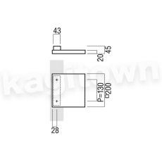 画像2: UNION【ユニオン】T5301-01-023[ドアハンドル]  プレート/ 1セット（内外）取付 交換 DIY (2)