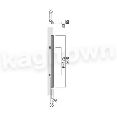 画像2: UNION【ユニオン】T530-36-053[ドアハンドル] 押し棒（内外）取付 交換 DIY (2)