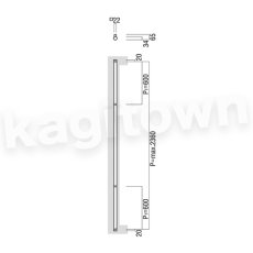 画像2: UNION【ユニオン】T54-01-001-E[ドアハンドル] 押し棒（内外）取付 交換 DIY (2)