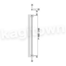 画像2: UNION【ユニオン】T55-01-001-A[ドアハンドル] 押し棒（内外）取付 交換 DIY (2)