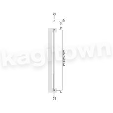 画像2: UNION【ユニオン】T55-01-001-P1925[ドアハンドル] 押し棒（内外）取付 交換 DIY (2)