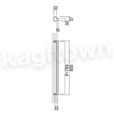 画像2: UNION【ユニオン】T630-01-001[ドアハンドル] 押し棒（内外）取付 交換 DIY (2)