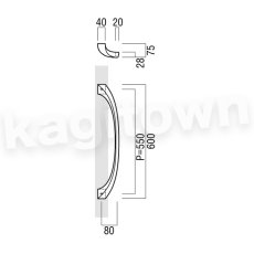 画像2: UNION【ユニオン】T6515-25-101[ドアハンドル] 押し棒（内外）取付 交換 DIY (2)