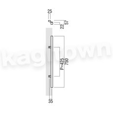 画像2: UNION【ユニオン】T660-01-023[ドアハンドル] 押し棒（内外）取付 交換 DIY (2)