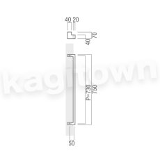 画像2: UNION【ユニオン】T685-15-001-L750[ドアハンドル] 押し棒（内外）取付 交換 DIY (2)