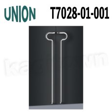 画像1: UNION【ユニオン】T7028-01-001[ドアハンドル] 押し棒（内外）取付 交換 DIY (1)