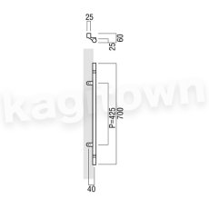 画像2: UNION【ユニオン】T721-26-038[ドアハンドル] 押し棒（内外）取付 交換 DIY (2)