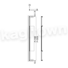 画像2: UNION【ユニオン】T7610-26-108[ドアハンドル] 押し棒（内外）取付 交換 DIY (2)