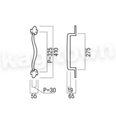 画像2: UNION【ユニオン】T727-15-126[ドアハンドル] 押し棒（内外）取付 交換 DIY (2)