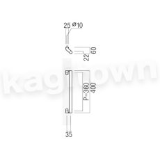 画像2: UNION【ユニオン】T790-01-001-L400[ドアハンドル] 押し棒（内外）取付 交換 DIY (2)