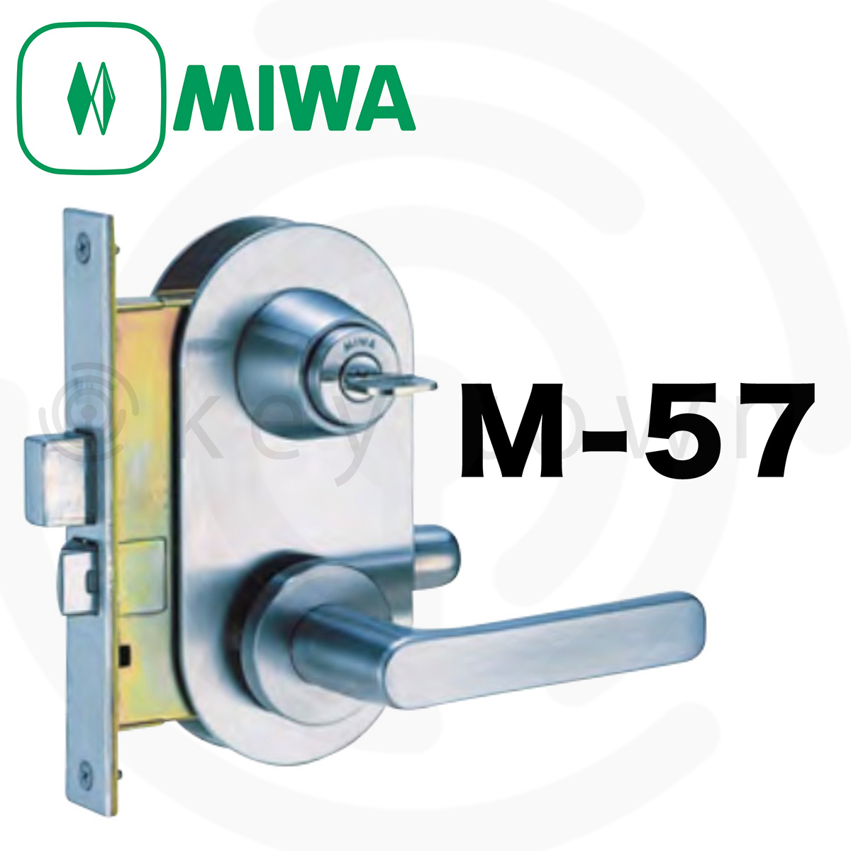 MIWA 【美和ロック】 特殊錠 玄関錠 [MIWA-M-57] Kシリーズ[M-57]｜鍵 