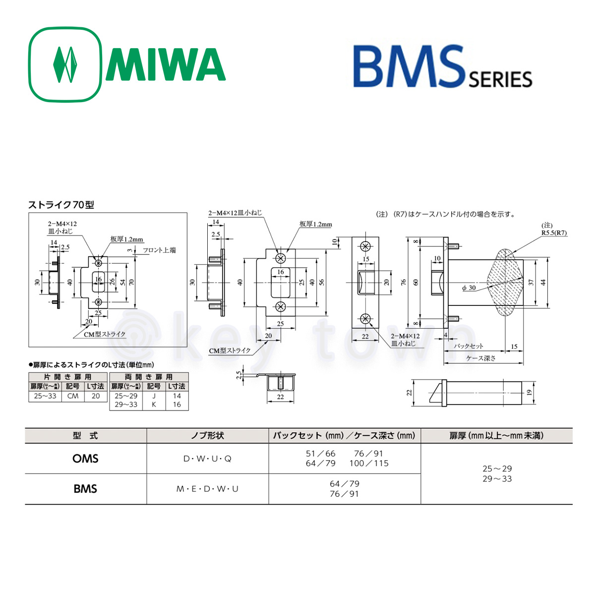 安い大阪店舗 ＭＩＷＡ（美和ロック） ケースロック 浴室 ＹＫＫ 入数１組【ハイロジック】 金物、部品 SWEETSPACEICECREAM